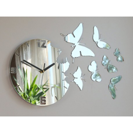 MONTRE PAPILLON ARGENTE