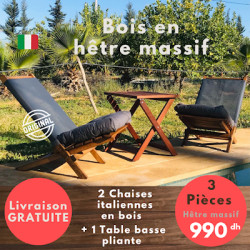 CHAISE PLAGE & TRANSAT PISCINE