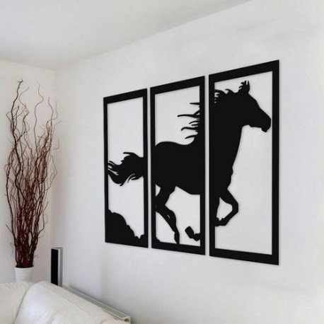 Décor mural du cheval