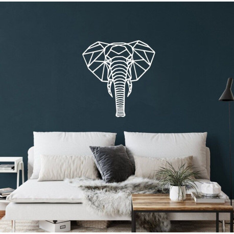 Décor mural de Tête de l'éléphant