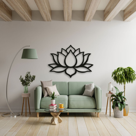 Art mural Lotus Flower