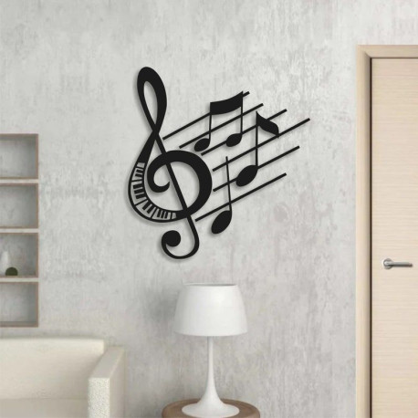 Décor mural de musique