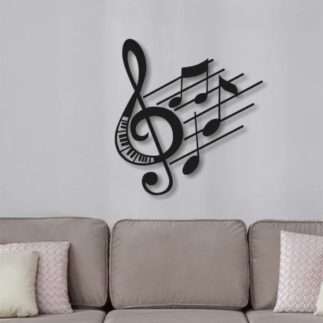 Décor mural de musique