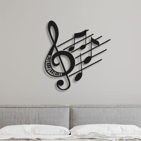 Décor mural de musique