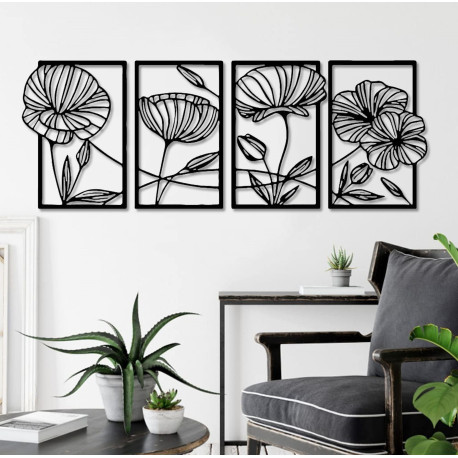 Tableaux modernes de fleurs 