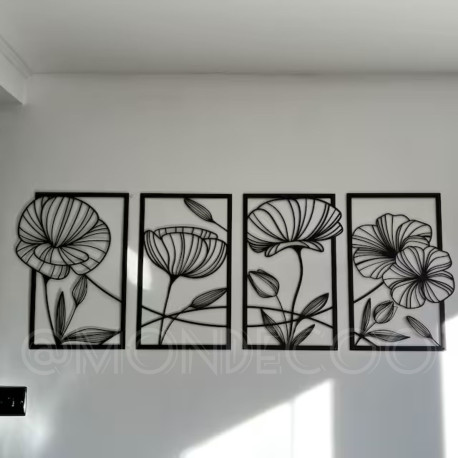 Tableaux modernes de fleurs 