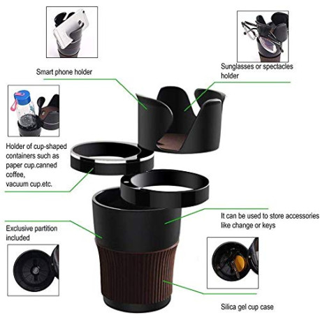 MULTIFUNCTIONAL CAR CUP HOLDER