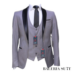 Veste+Pantalon Costume Homme 2 pièces Mariage Business Fit