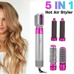 Hair Dryer Airwrap Sèche-cheveux Multifonctionnel 5en1 Bigoudis Électrique Brosse