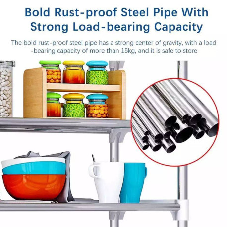 Multi-functional storage rack