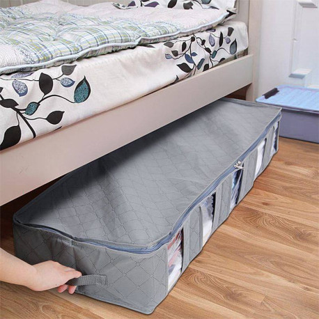 Fabric Underbed Clothing Organizer