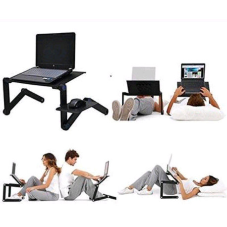  le bureau pour ordinateur portable T8 avec 2 ventilateurs de refroidissement du processeur 