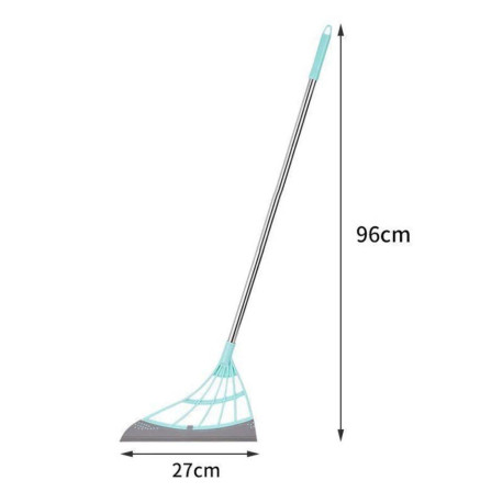 Un balai en silicone très pratique