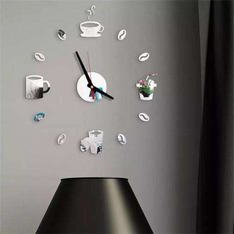 Horloge murale 3D