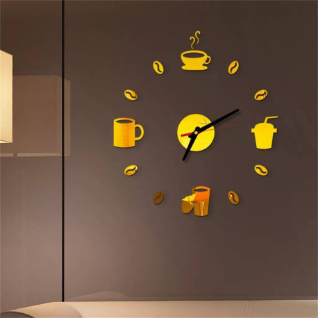 Horloge murale 3D