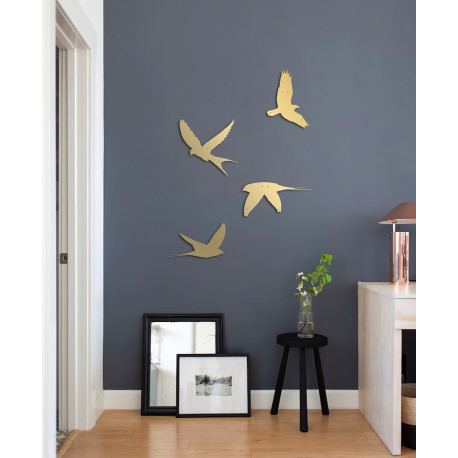 Gold Bird art mural